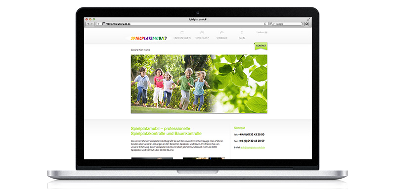 Spielplatzmobil Webseite