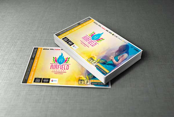 Ticketdesign Tages-Ticket