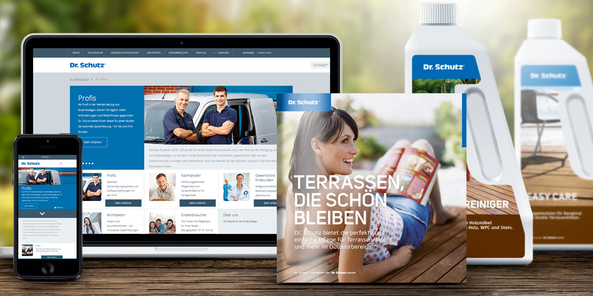 Marken Relaunch Dr. Schutz Group